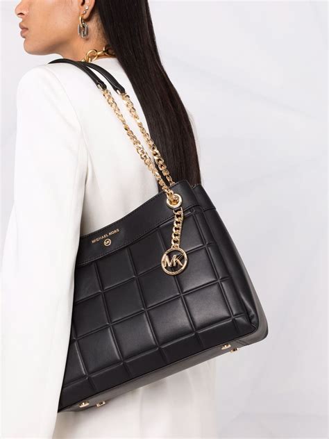 quilted purse michael kors|Michael Kors susan quilted bag.